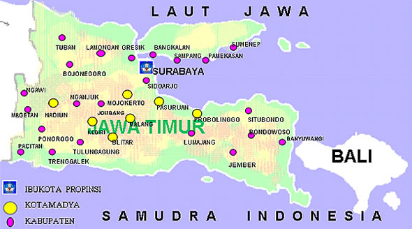  Gambar Peta Indonesia Jawa Timur Koleksi Gambar HD